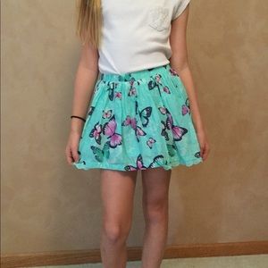 Teal skirt